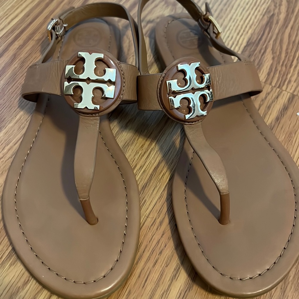 Tory Burch sling back sandals